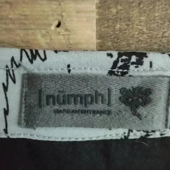 ANTHROPOLOGIE Nümph Gray And Black Cocktail Dress Size 8 EK(6 US) - Picture 6 of 12